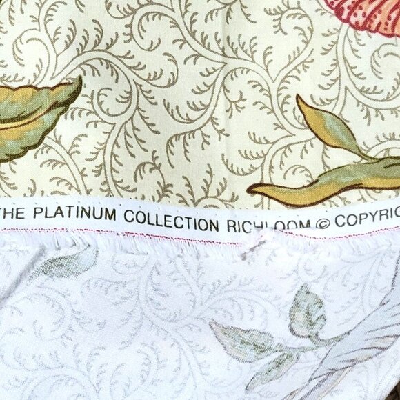 Richloom Upholstery Fabric Original Screen Print Platinum Collection VTG 2011 - Picture 6 of 7
